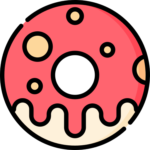 Donuts food and restaurant donuts dessert icon