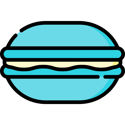 Macarons dessert macarons bakery icon