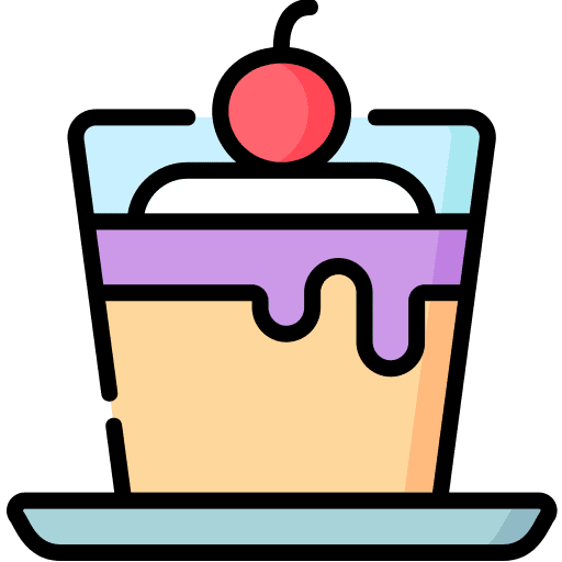 Pudding dessert pudding food icon