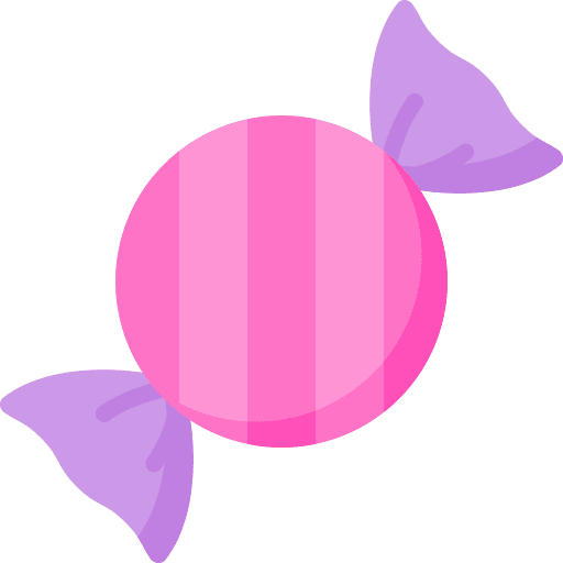 Candy dessert food and restaurant candy icon