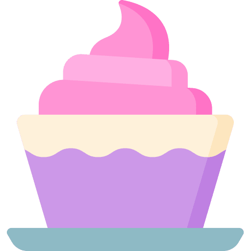 Cup cake cup cake food and restaurant sweet icon