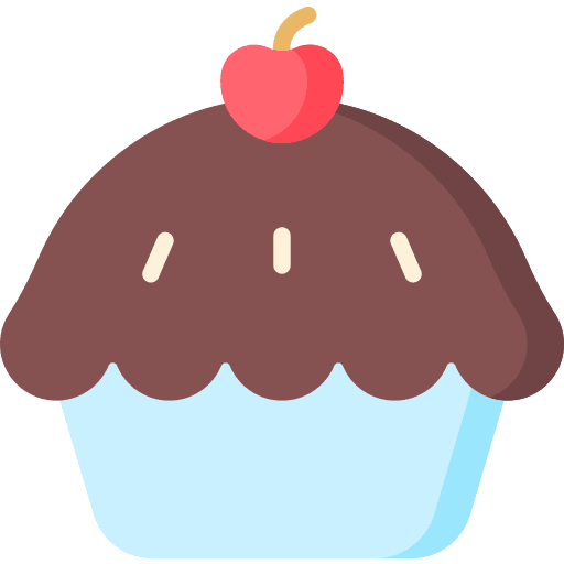 Cup cake food dessert food and restaurant icon