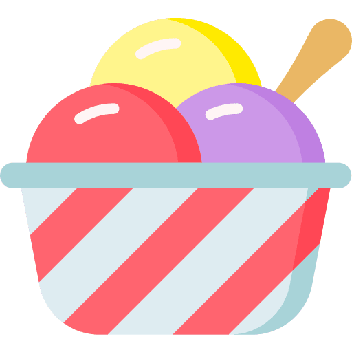 Ice cream food and restaurant ice cream sweet icon
