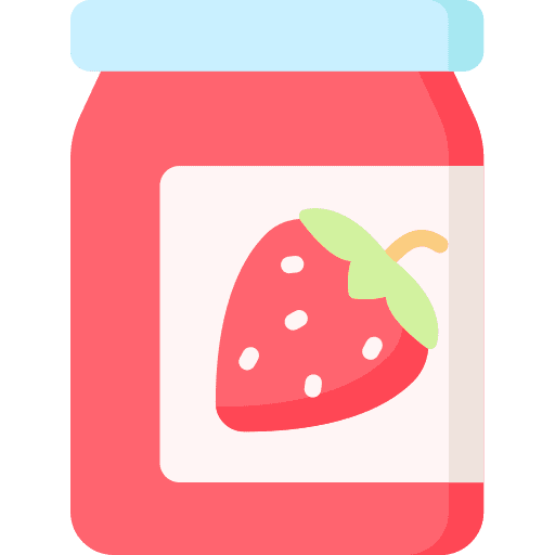 Jam conserve jar breakfast icon