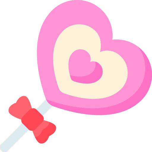 Lollipop lollipop candy love icon