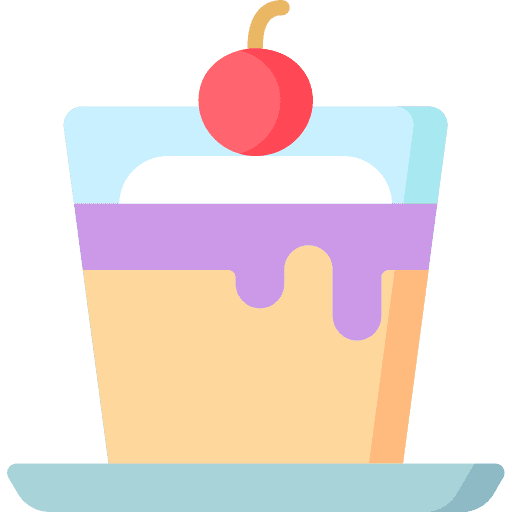 Pudding food sweets pudding icon