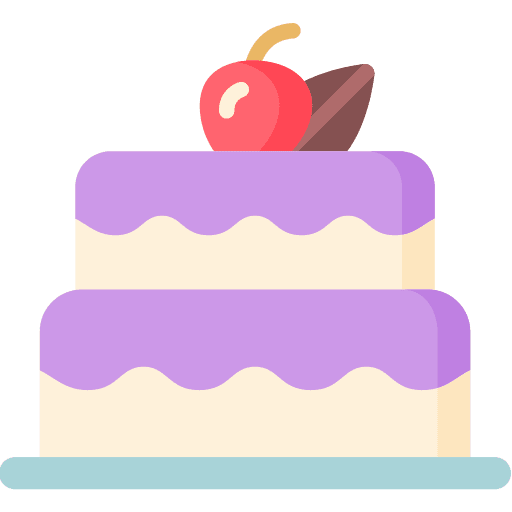 Cake sweet cake food icon