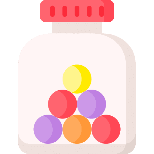 Candy candies bottle gastronomy icon