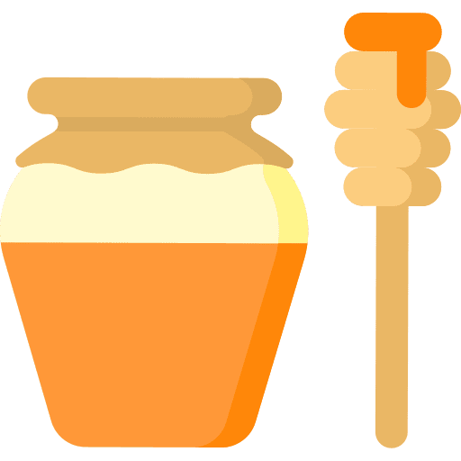Honey food and restaurant organic sweet icon