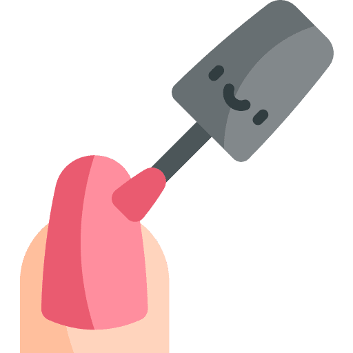 Nail finger manicure nails icon