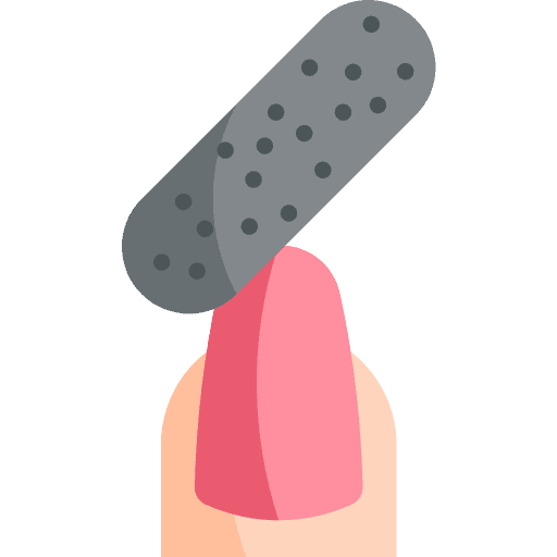 Nail polish grooming beauty nail icon