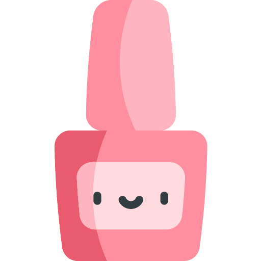 Nail polish polish feminine cosmetics icon
