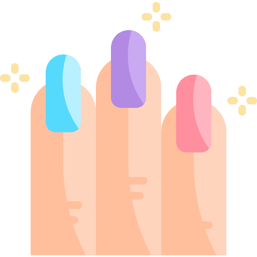 Nail treatment nail nail polish icon