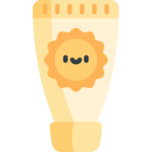 Sun cream beauty sunblock sun cream icon