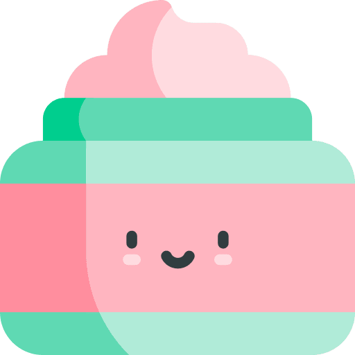 Cream skin care treatment cosmetics icon