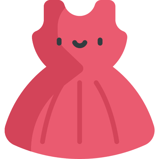 Dress fashion clothes femenine icon