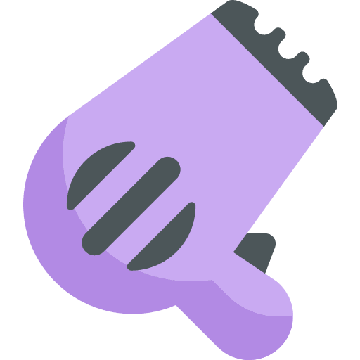 Dryer curly hair dryer hairdressing icon