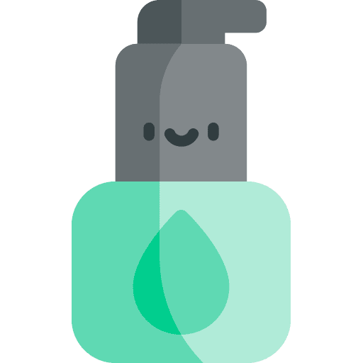 Serum skincare bottle serum icon