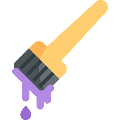 Tint tint tool brush stroke icon