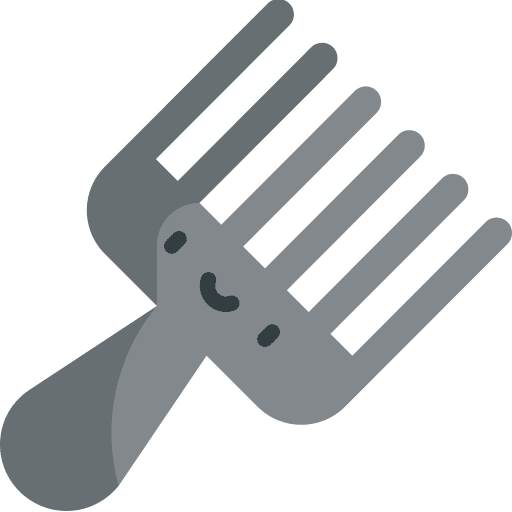 Comb grooming beauty fashion icon