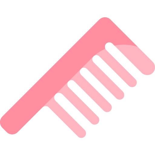 Comb grooming hair salon beauty salon icon