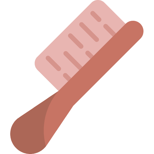Hair brush hair salon hair brush icon