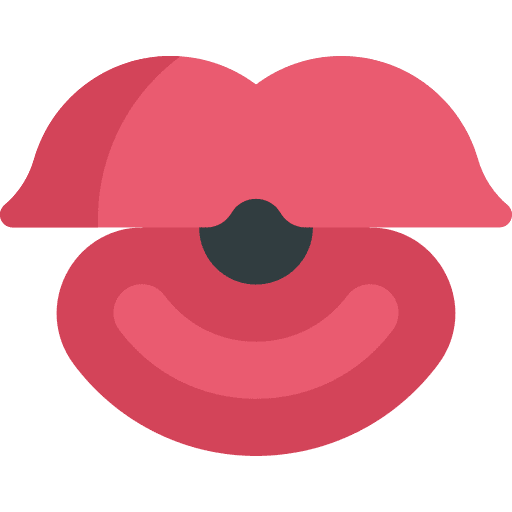 Lips make up woman femenine icon