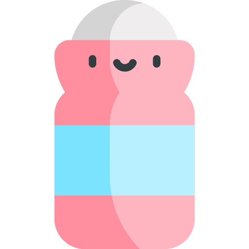 Roll on roll on deodorant hygiene icon