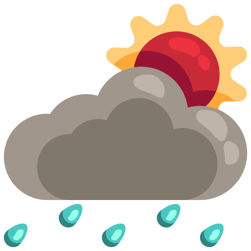 Weather climate rain rainy icon