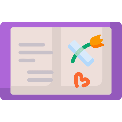 Diary planner notebook memo icon