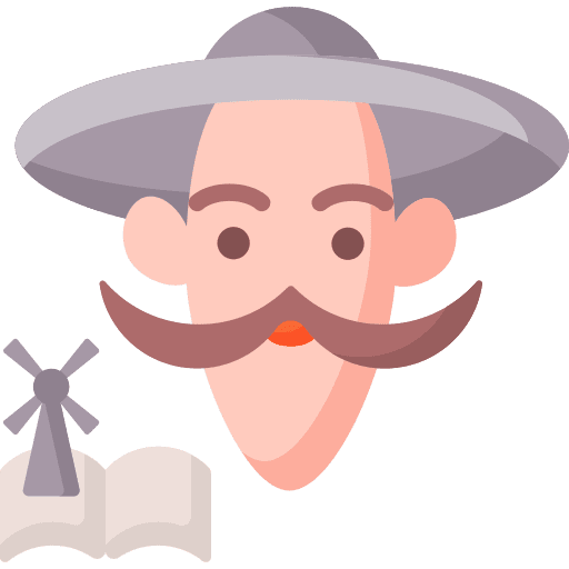 Satire avatar education don quixote icon