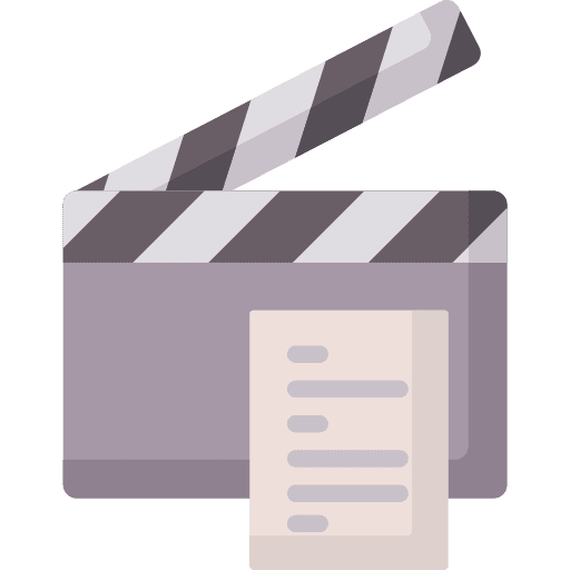 Screenplay tv entertainment education icon