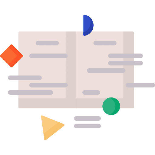 Free study reading education icon