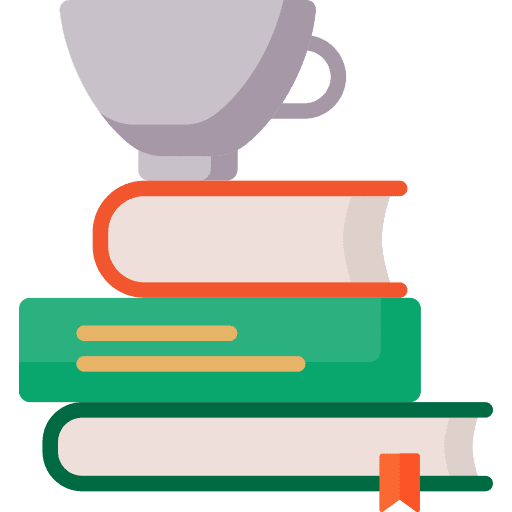 Reading books reading education icon