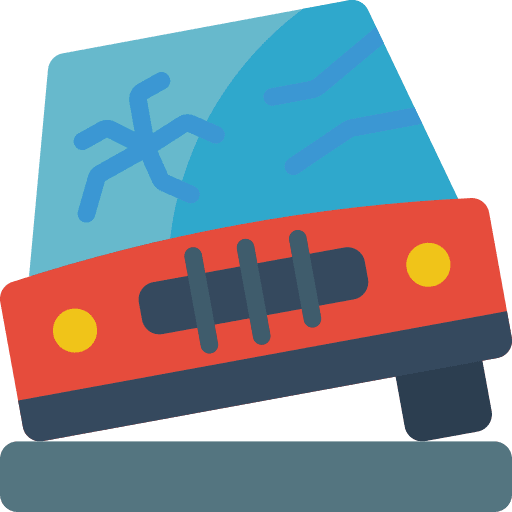 Crash smoke damage ecology and environment icon