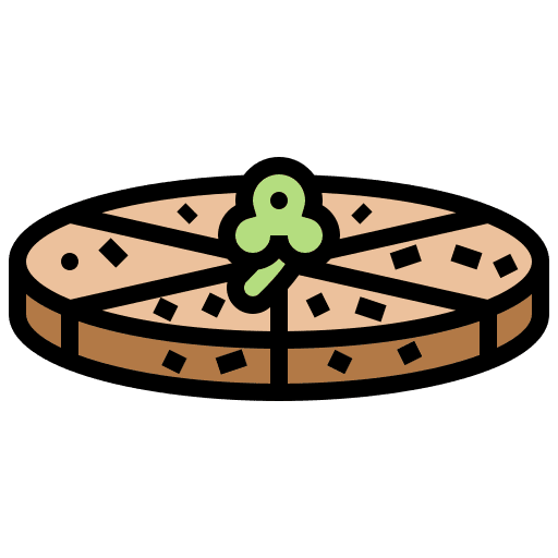 Pizza organic pizza food and restaurant icon