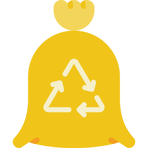 Bin trash management ecology and environment icon