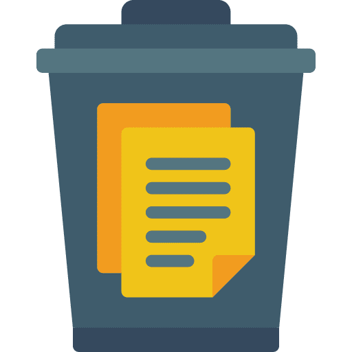 Recycle bin ecology and environment ecology paper bin icon