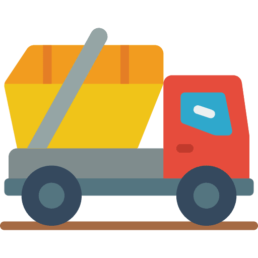 Skip rubbish garbage miscellaneous icon