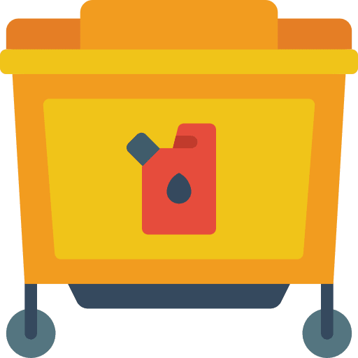 Dustbin garbage dustbin construction and tools icon