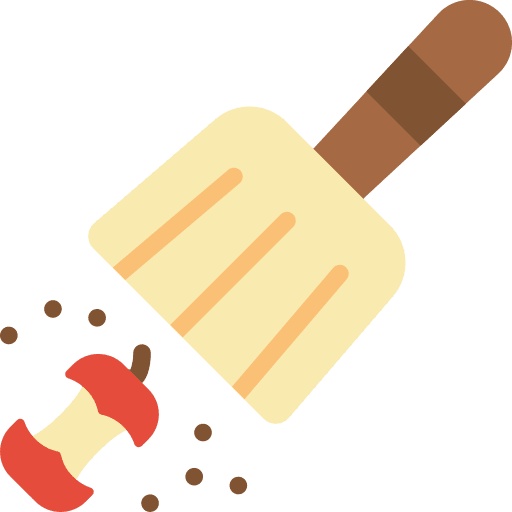 Dustpan wash brush dustpan icon