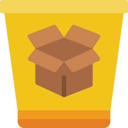 Paper bin recycling paper paper bin icon