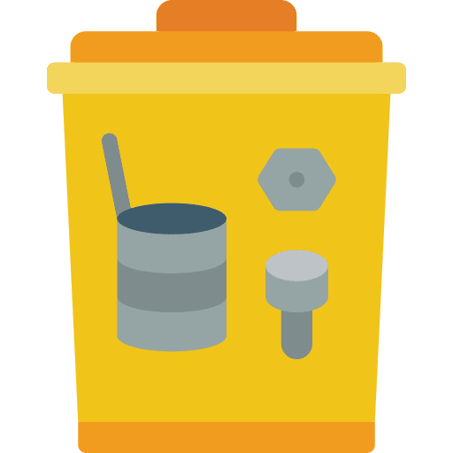 Recycling bin garbage bin ecologism icon
