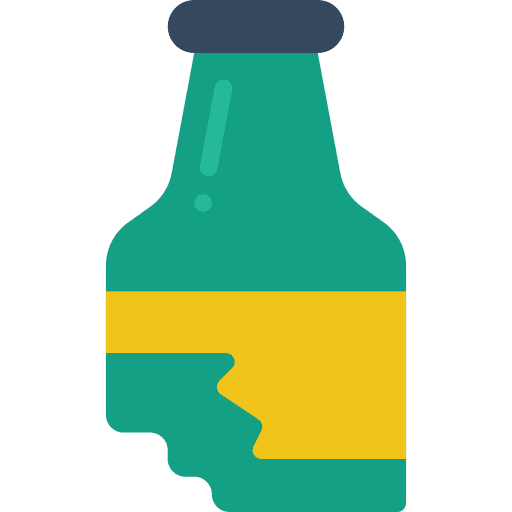Bottle ecology and environment broken miscellaneous icon
