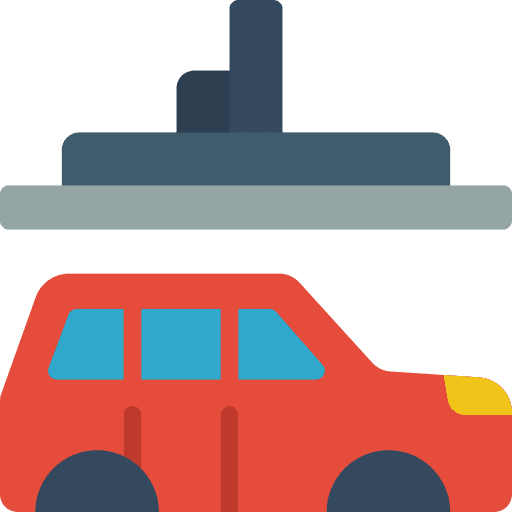 Car broken ecology and environment transport icon