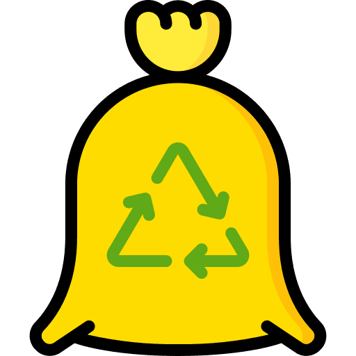 Bin waste rubbish ecology and environment icon