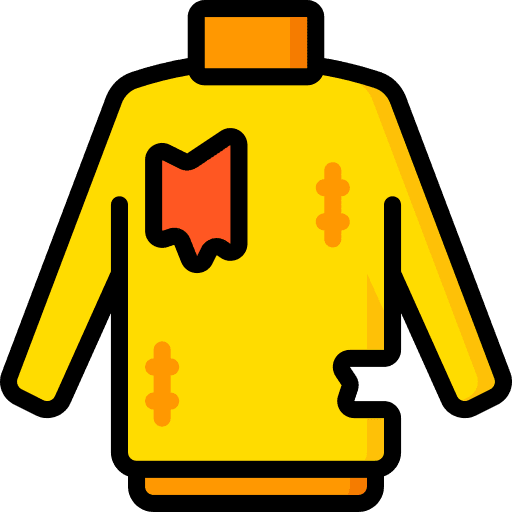 Jumper top ecology and environment broken icon