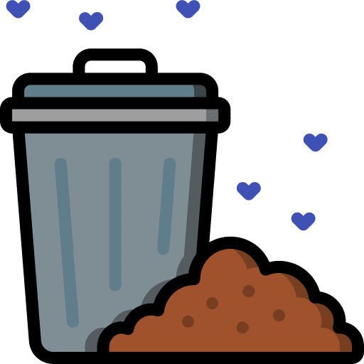 Bin trash basket garbage icon