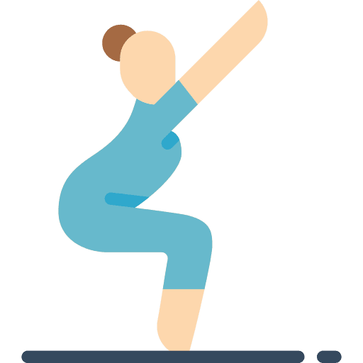Stretch stretch yoga poses icon