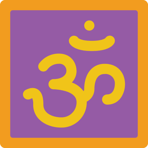 Yoga om oriental asian icon
